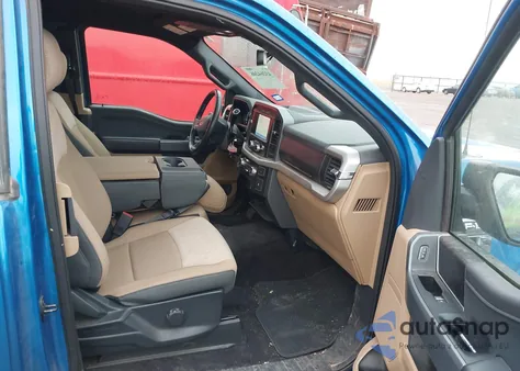 2021 Ford F-150 Xlt из США, поврежденный, VIN 1FTEX1EP9MKD74016